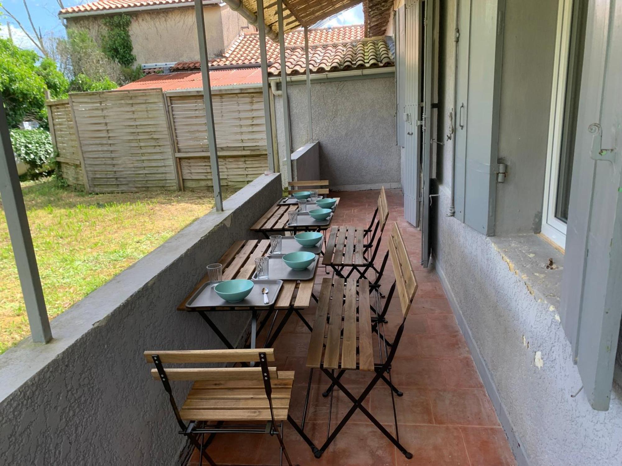 Jolie Medocaine Avec Jardin Apartment Saint-Estephe  Exterior photo